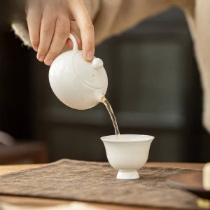 Théière Chinoise – Perle Blanche