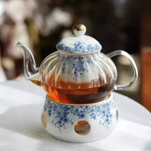 Théière Anglaise – Jardin de Porcelaine