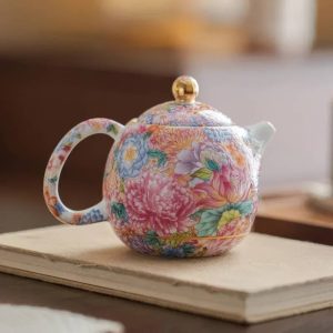 Théière Chinoise – Jardin de Pivoines