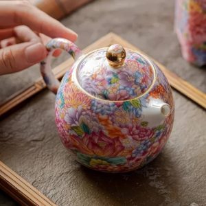 Théière Chinoise – Jardin de Pivoines