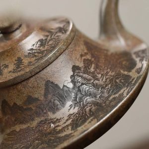 Théière Chinoise – Montagnes Encrées