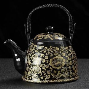 Théière Chinoise – Éclat Noir Impérial