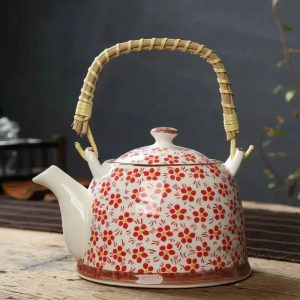 Théière Japonaise – Fleurs de Cerisier en Porcelaine