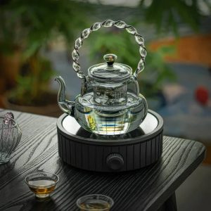 Théière Chinoise – Cristal Élégance